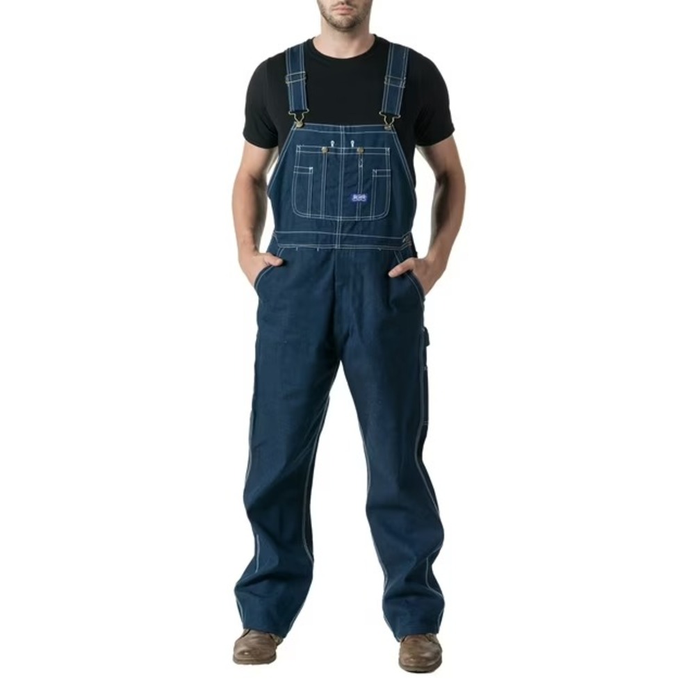 Liberty Walls Men's Big Smith Denim Bib Overalls – 50W x‎ 32L (NWT)